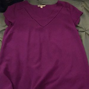 Purple blouse